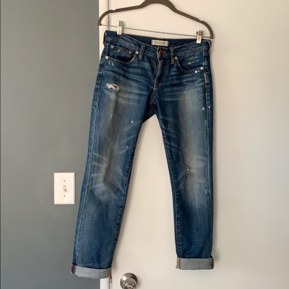 Madewell boyfriend slim jeans